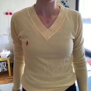 Yellow Ralph Lauren Sweater